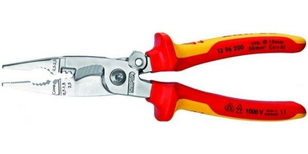 Плоскогубцы KNIPEX KN-1396200 универсальные хром