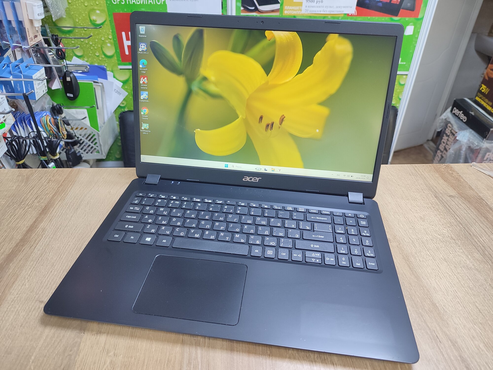 Ноутбук Acer Aspire 3 A315-56 15.6" 1920х1080 TN+film intel Core i3-1005G1, RAM 8GB, SSD 256GB, intel UHD Graphics, Windows 11