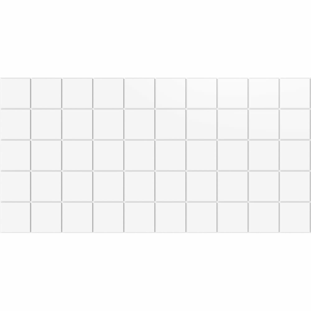 фото ПВХ панель Регул мозайка промо белая