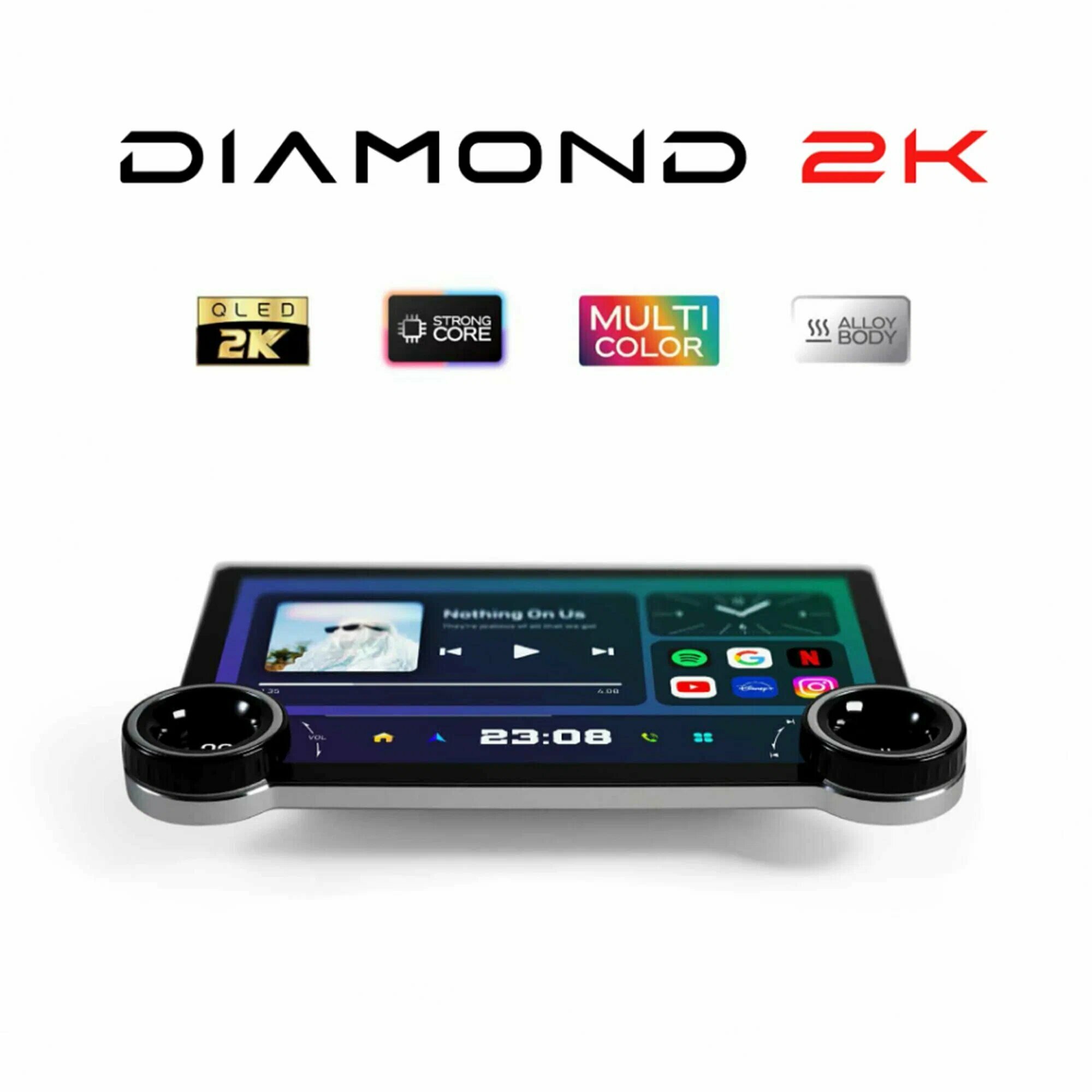 Автомагнитола DIAMOND 2K 4/64GB 10 ядер 11,8"