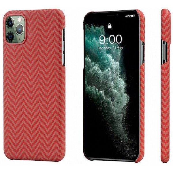  Pitaka MagEZ  iPhone 11 Pro Red / Orange