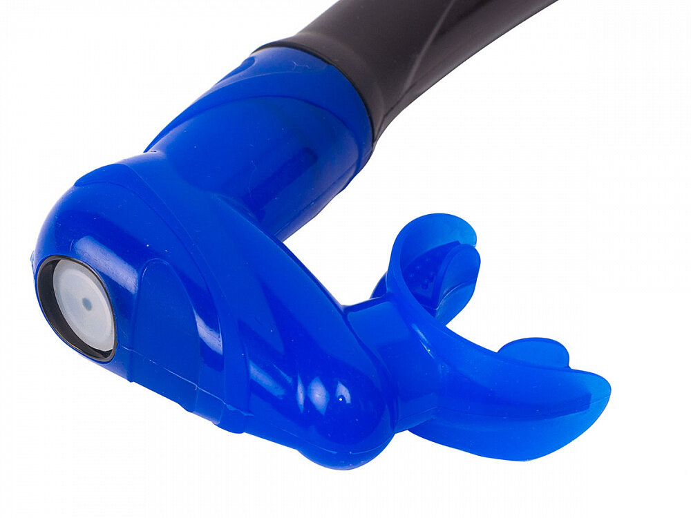 Трубка сарган агидель (нижний и верхний клапан сухая чёрный / синий)