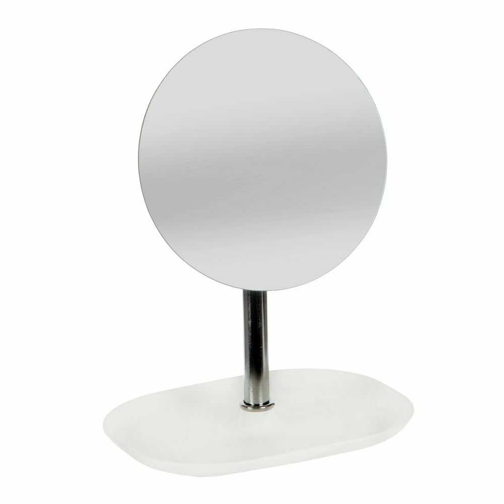 Зеркало косметическое настольное Casaentera CE02-726338 белый 160х130х170h