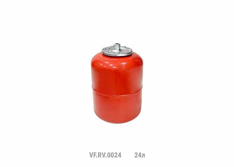 фото Бак расширительный вертикальный RV 24л красн. (48шт/пал) VALFEX VF.RV.0024