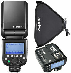 Вспышка Godox TT685IIC + X2T-C + Софт Godox 80 для Canon