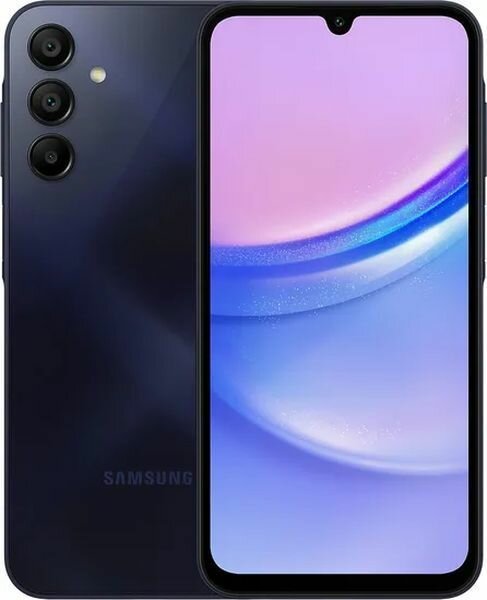 Смартфон Samsung Galaxy A15 4G 6/128 ГБ, Dual nano SIM, темно-синий