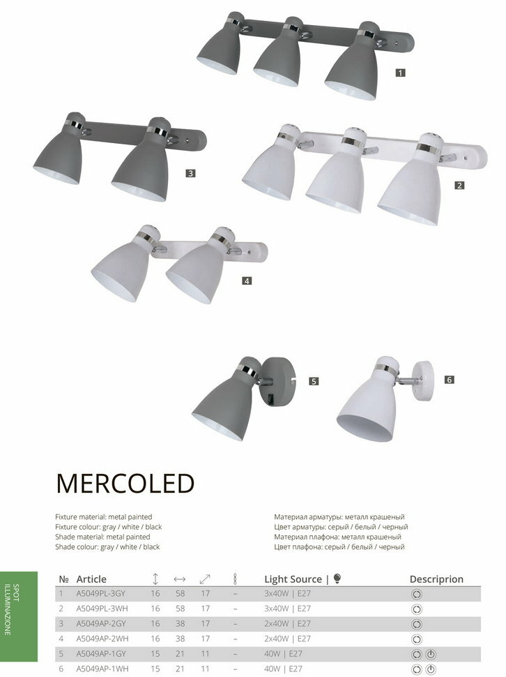 Светильник настенный Arte lamp - фото №2