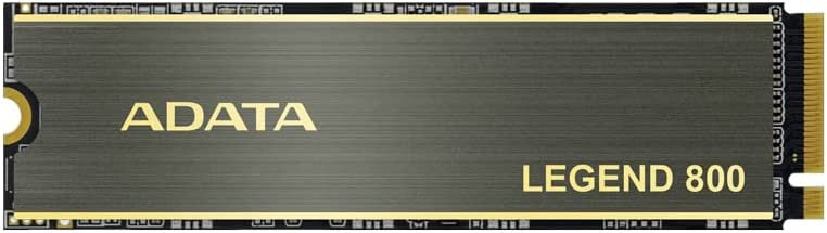 Твердотельный накопитель/ ADATA SSD LEGEND 800, 1000GB, M.2(22x80mm), NVMe 1.4, PCIe 4.0 x4, 3D NAND, R/W 3500/2200MB/s
