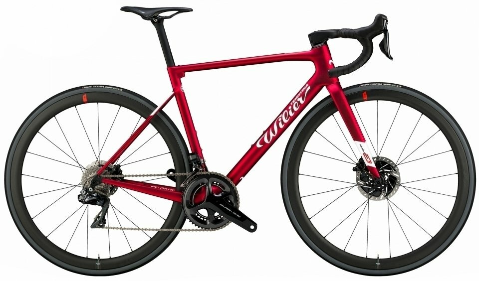 Велосипед Wilier Zero SLR Disc Ultegra Di2 Cosmic SL45 (2023) XXL, Черный матовый