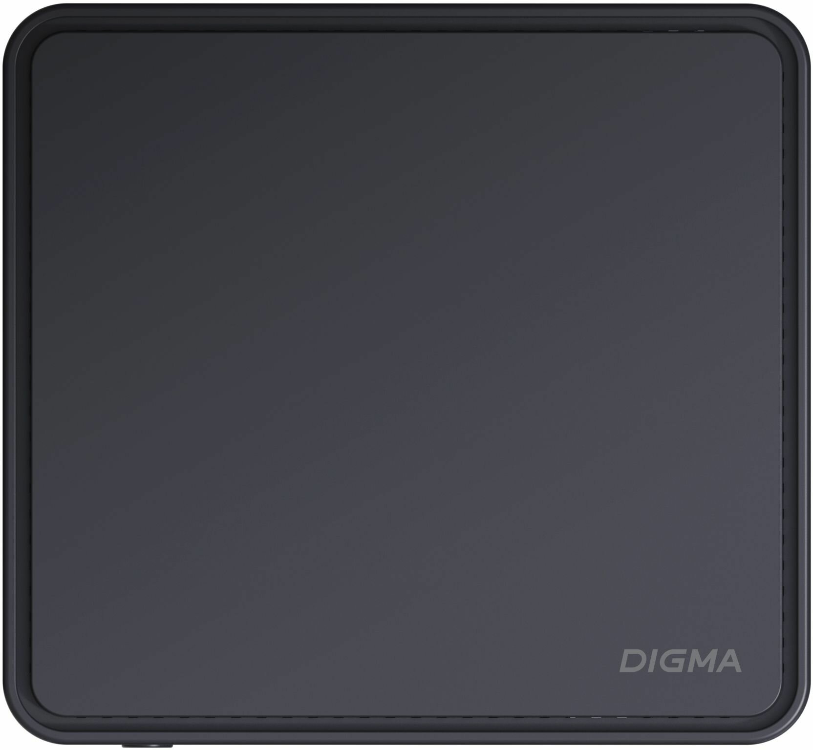 Неттоп Digma Mini Office Cel N4020 (1.1) 4Gb SSD256Gb UHDG 600 CR Windows 11 Professional GbitEth WiFi BT 36W черный (DPCN-4CXW01)