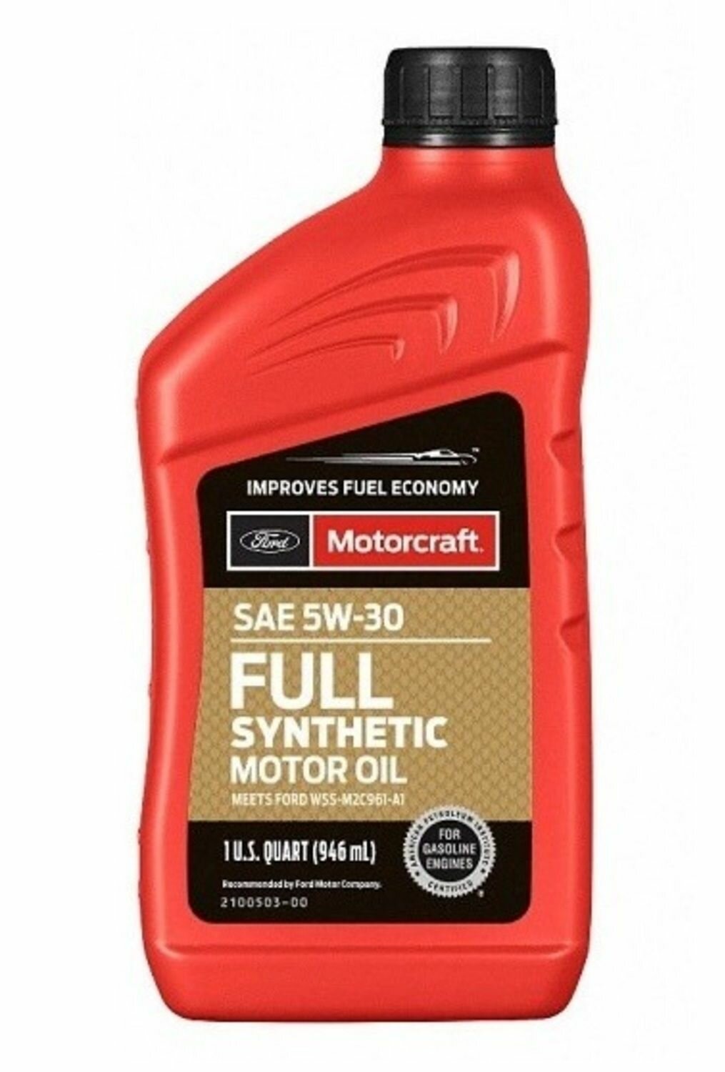 FORD Ford Full Synthetic 5w30 Масло Моторное Синт. (Пластик/Сша) (0.946)