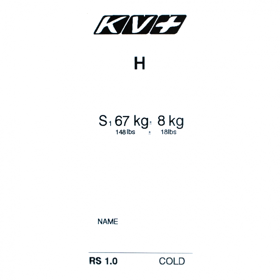 KV+ Коньковые Ski TORNADO Skate RS 1.0 hard cold blue\red\black, 182