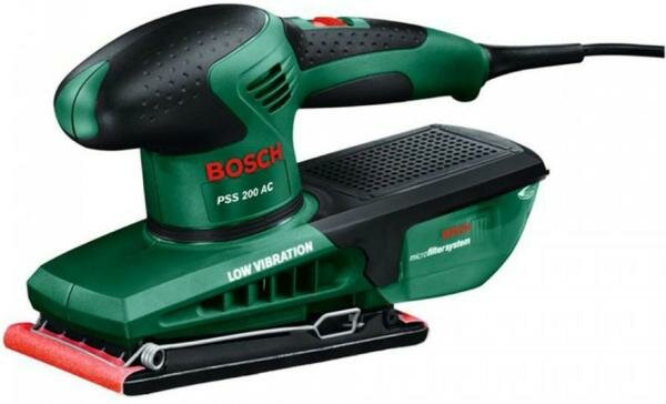 Плоскошлифовальная машина BOSCH PSS 200 AC 200 Вт