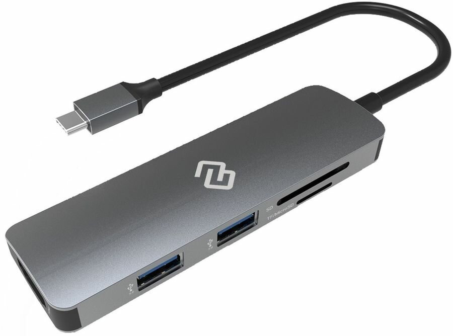 Док-станция DIGMA DS-735UC_G, серый