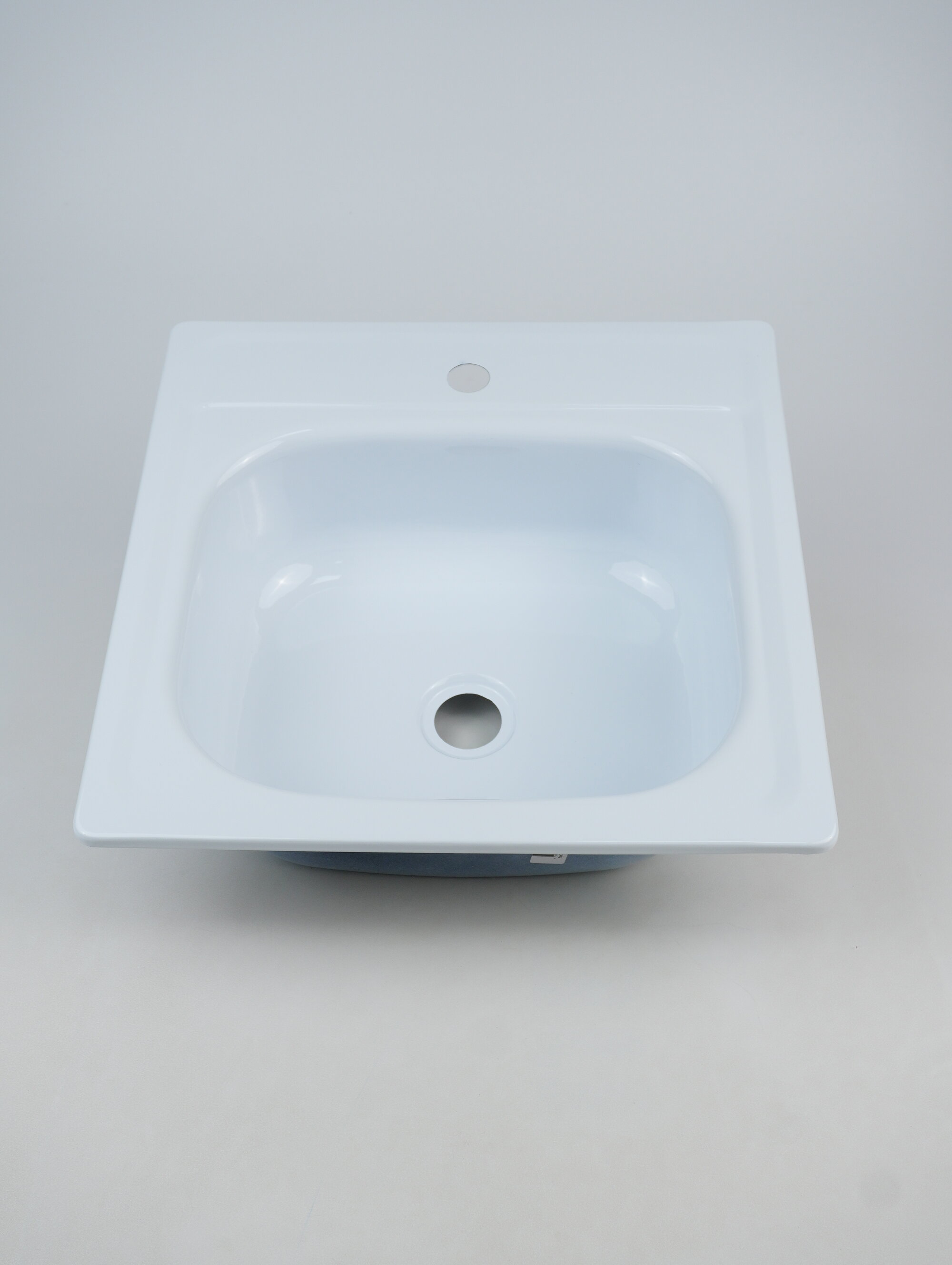 фото Мойка эмаль 50*50*160 .Люкс с кронштейнами без сифона. Гомель