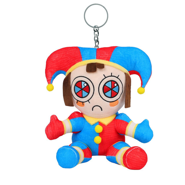 Мягкая игрушка-подвеска (брелок) "Помни" - цифровой цирк Аниме набор 4 штуки