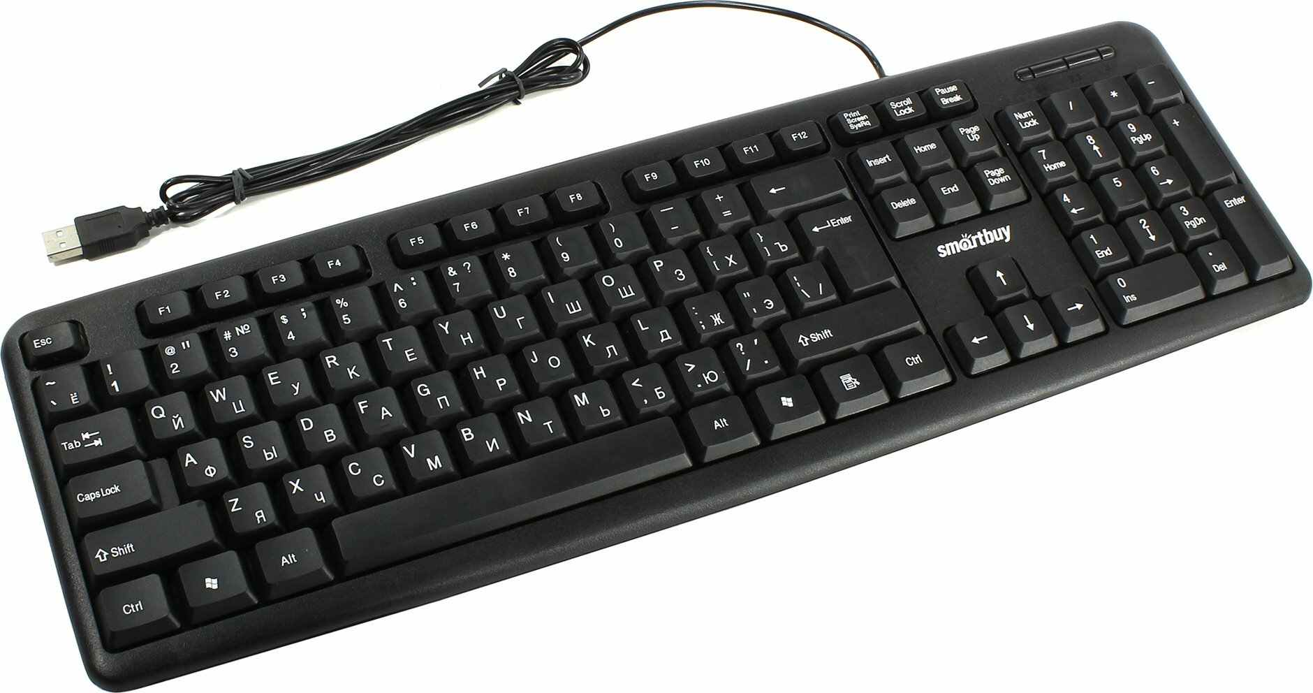 Клавиатура проводная Smartbuy ONE SBK-112U-K черный