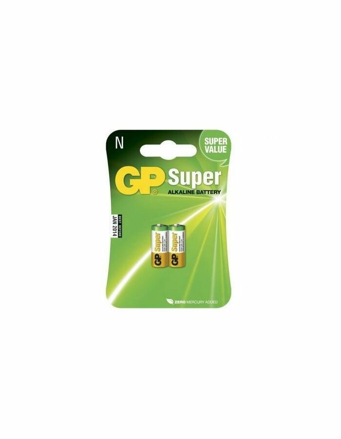 Батарейка GP Super Alkaline 910A LR1 (2шт.)