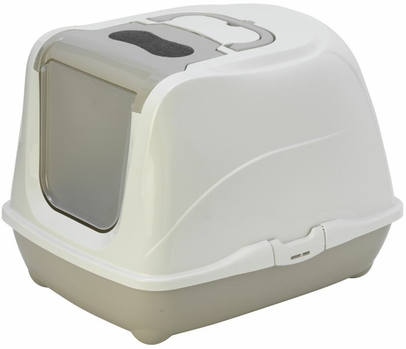 Moderna Туалет-домик Jumbo с угольным фильтром, 57х44х41см, теплый серый
