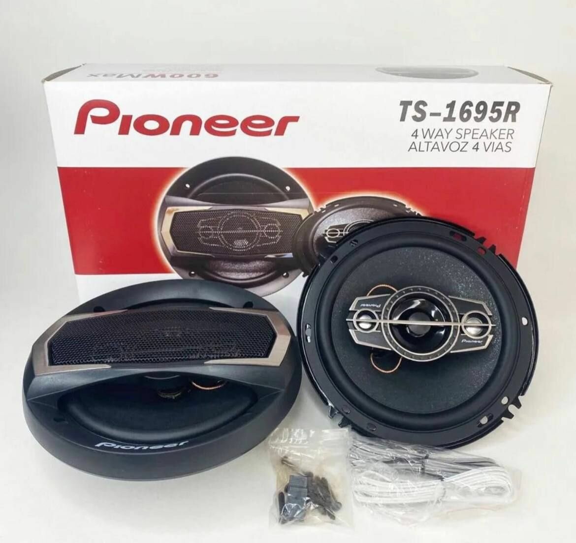 Автомобильные динамики Pioneer 1695R/ Колонки/ 600Вт
