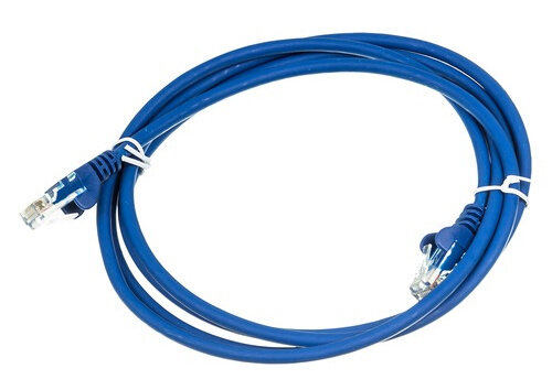 Патч-корд LANMASTER FTP (LAN-PC45/S6A-2.0-BL) вилка RJ-45-вилка RJ-45 кат.6А 2м синий LSZH (уп.:1шт)