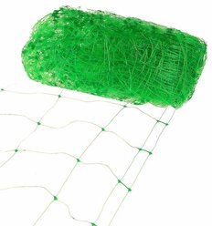 Сетка садовая, шпалерная, 2 × 5 м, ячейка 15 × 17 см, для огурцов, пластиковая, зелёная (комплект из 8 шт)