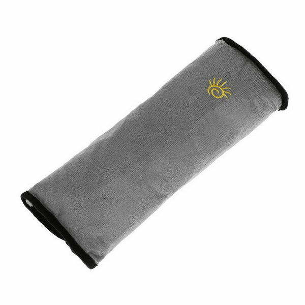 Накладная подушка на ремень безопасности 28 см черная