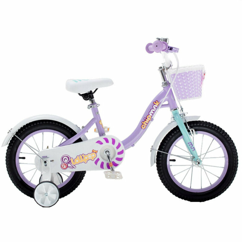 Детский велосипед ROYAL BABY Chipmunk MM 18", Фиолетовый