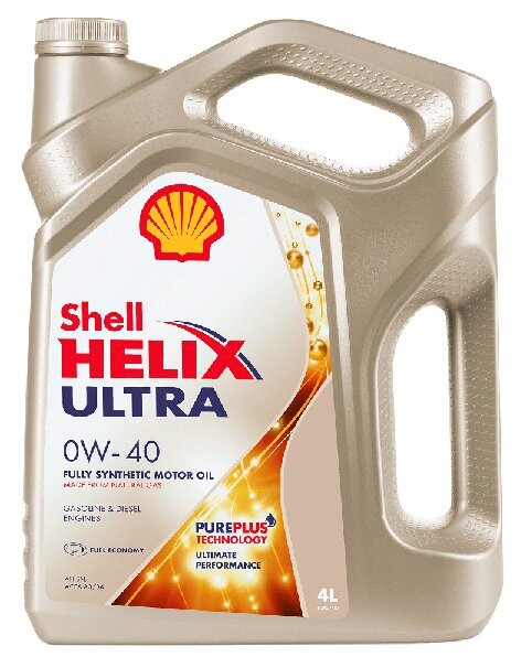 Масло моторное синтетическое Shell Helix Ultra 0W40 4л