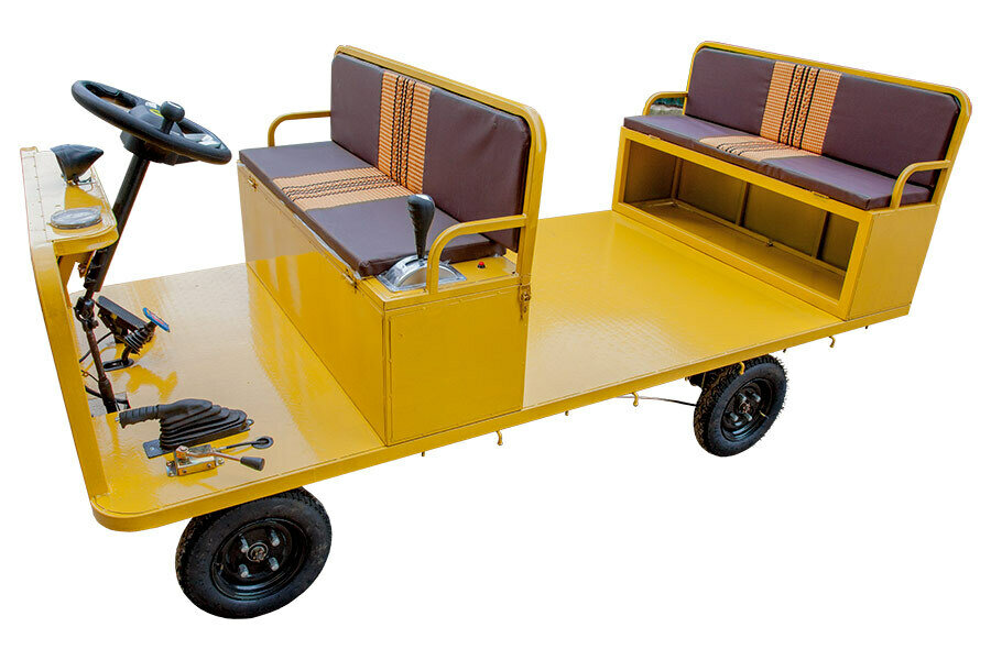 фото Платформенная тележка электрическая RUTRIKE пост пассажир