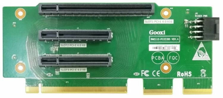 GOOXI Карта расширения RISER SL2108-748-PCIE10-M-L GOOXI