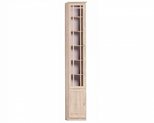 фото Шкаф книжный Sherlock 34 левый, дуб сонома