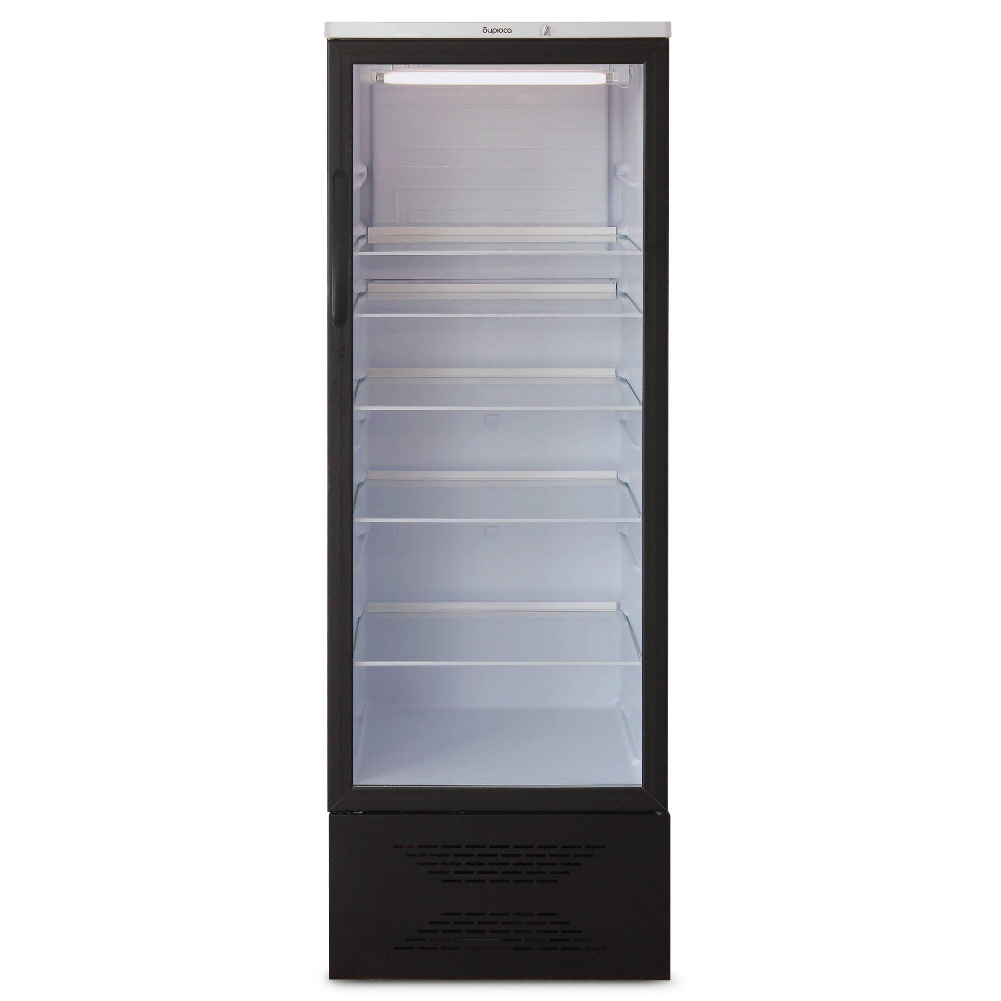 Холодильная шкаф-витрина Бирюса B310, черный фронт