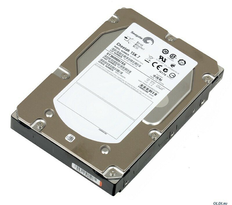 Жесткие диски Seagate Жесткий диск Seagate CHEETAH 600GB 3.5" SAS 9FN066-008