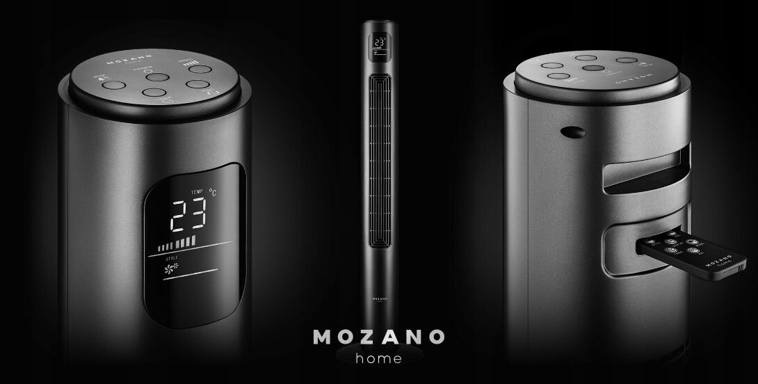 Вентилятор Mozano Smart Breeze Aroma, черный - фотография № 8