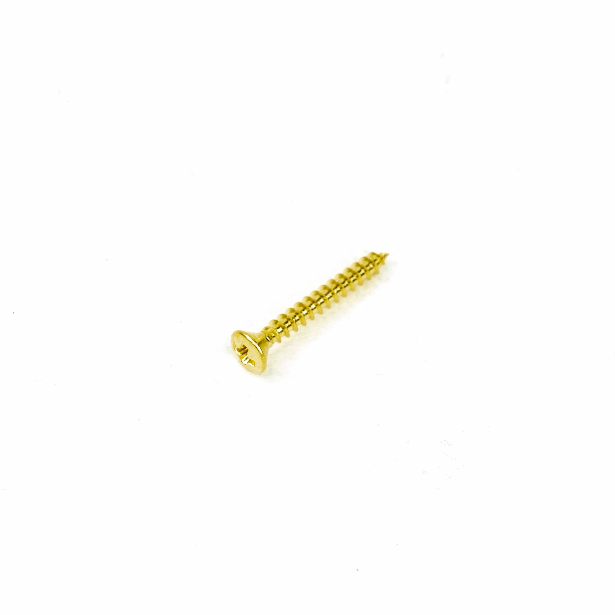 Комплект саморезов для рамки звукоснимателя EMG 5330.00 Screw Kit Med .625" (18 мм х 2.2 мм) золото