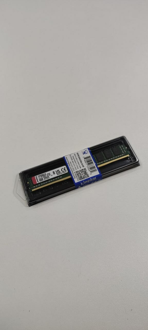 Модуль памяти Kingston DIMM DDR4, 8ГБ, 3200МГц, KVR32N22S8/8-SP