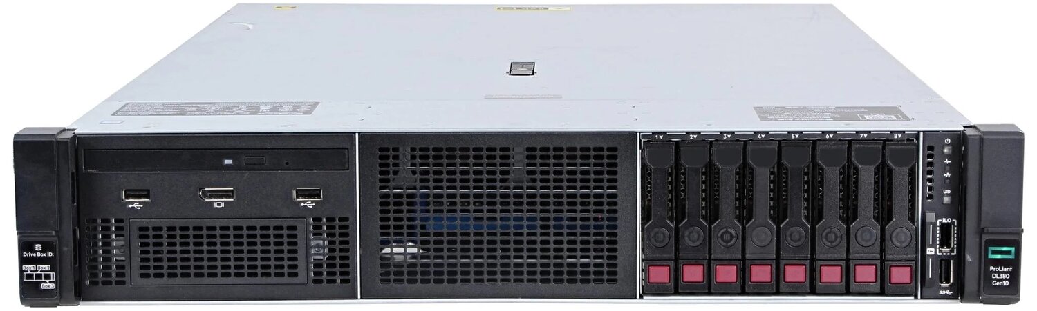 Серверная платформа HPE ProLiant DL380 Gen10 P19720-B21_BASE/2U/2x3647/ 24xDDR4-2933 RDIMM/LRDIMM/ 8x25"