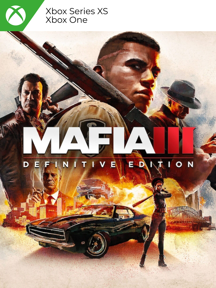 Mafia III Definitive Edition Xbox One Xbox Series S Xbox Series X цифровой ключ