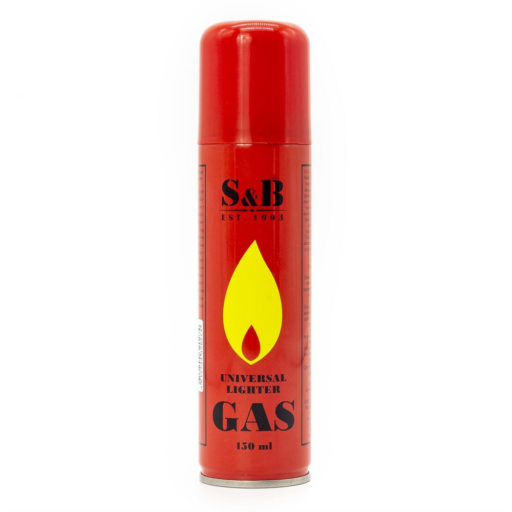 Газ для зажигалок S&B 150 мл. (1 шт.)