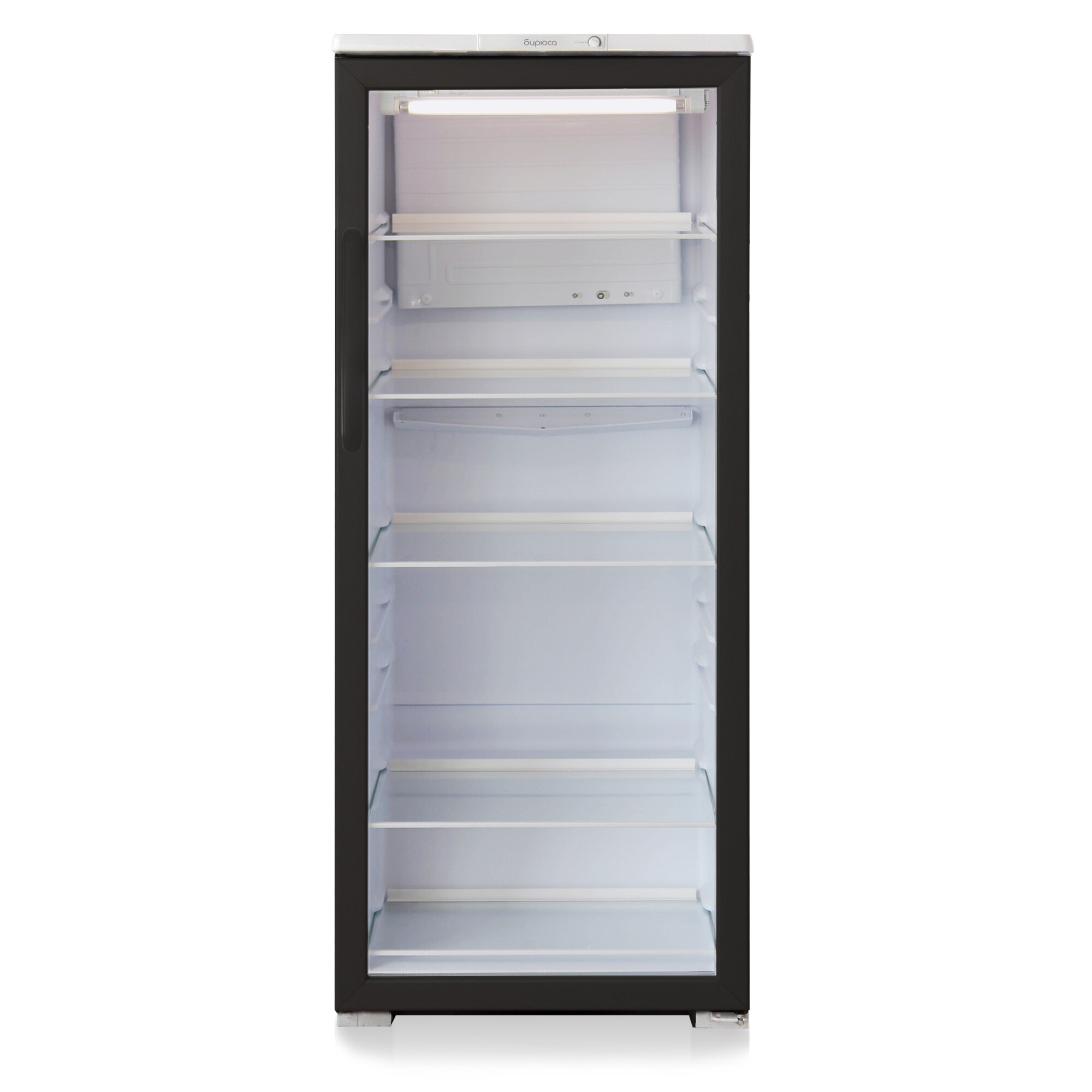 Холодильный шкаф-витрина Бирюса B290, черный фронт