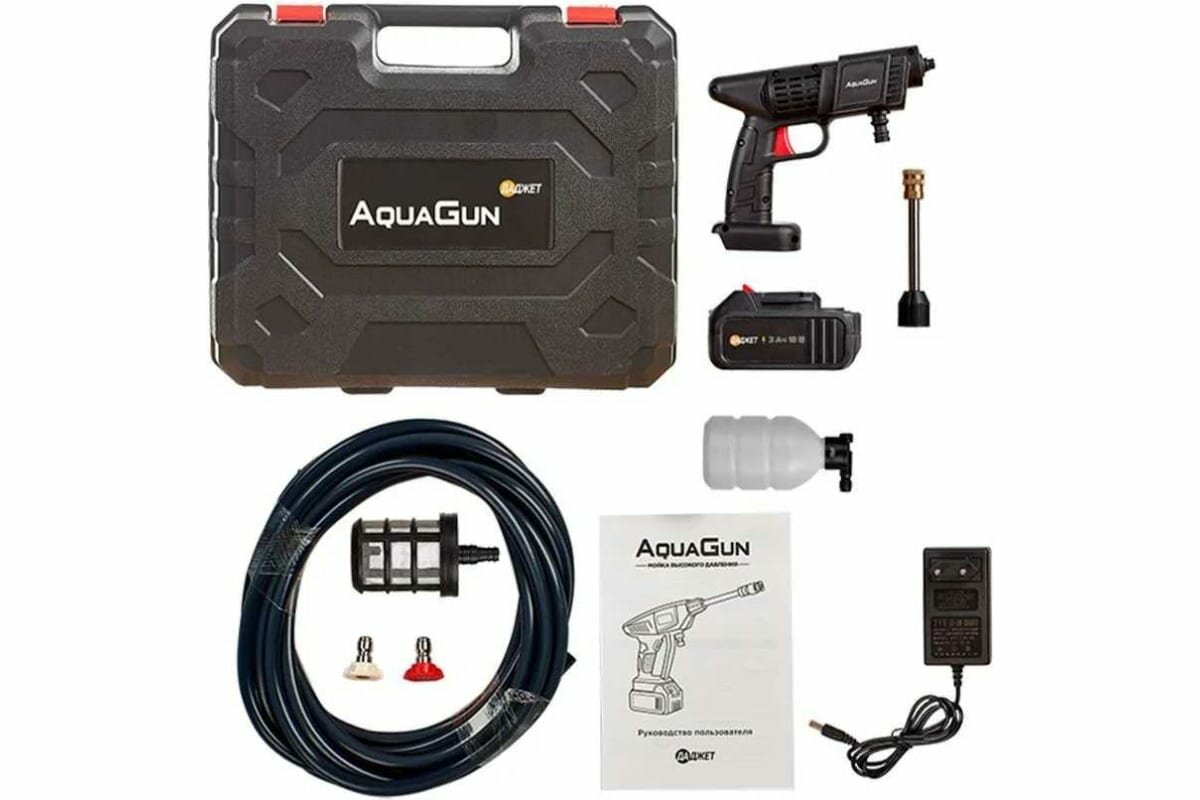 Беспроводная минимойка Даджет kit fb0753 aqua gun 9022 - фотография № 12