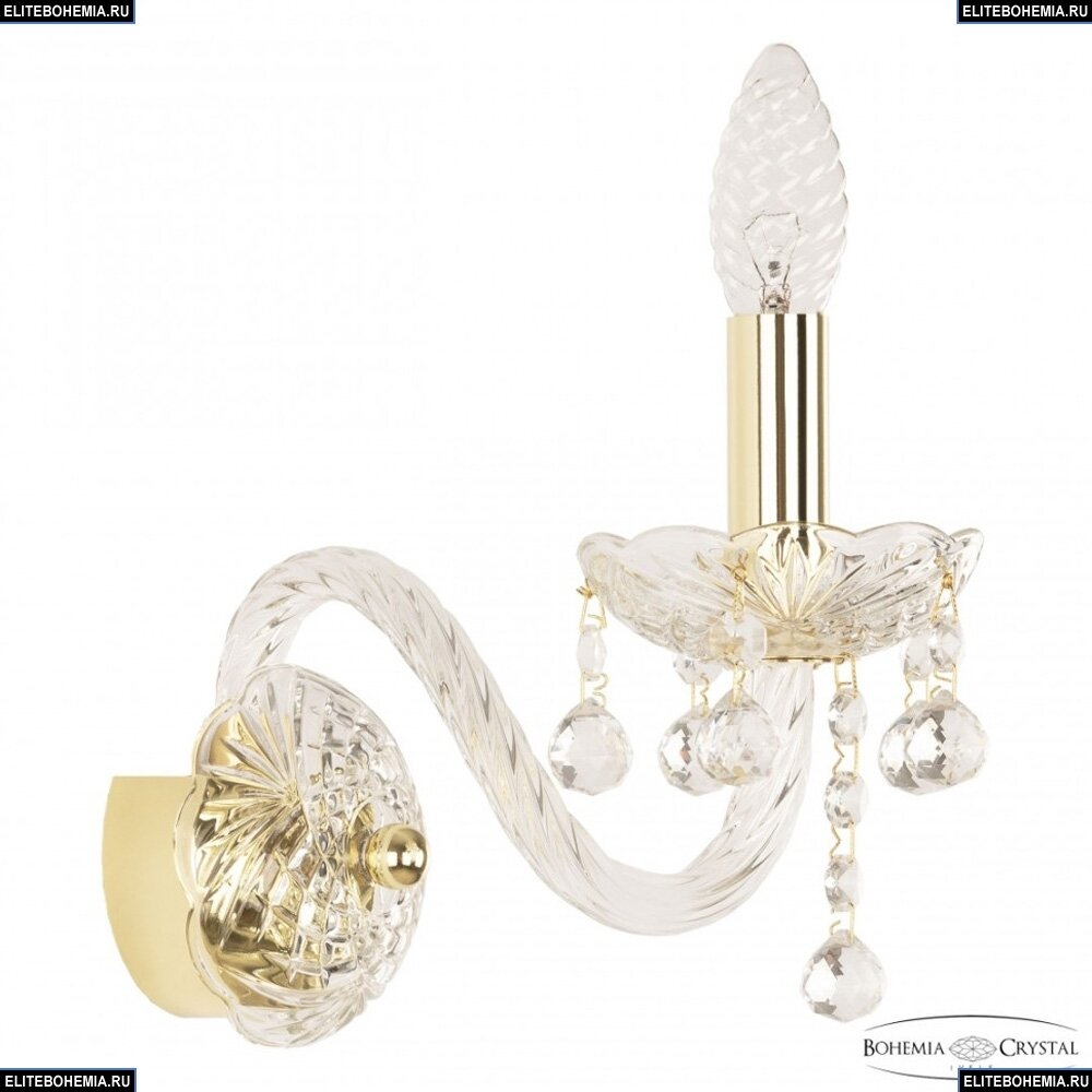 Бра Bohemia Ivele Crystal 108 108B/1/165 G - фото №1