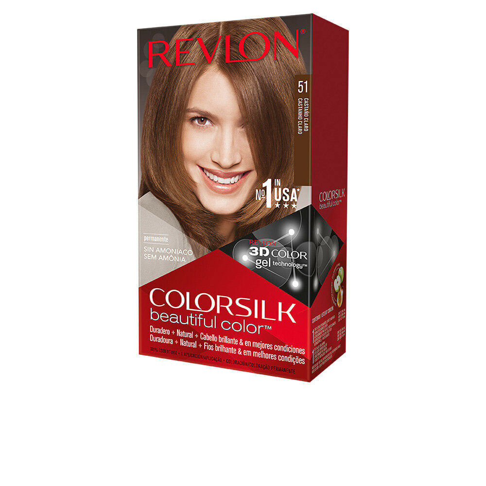 Revlon Colorsilk #51 Light Brown (Светло-каштановый) 130ml