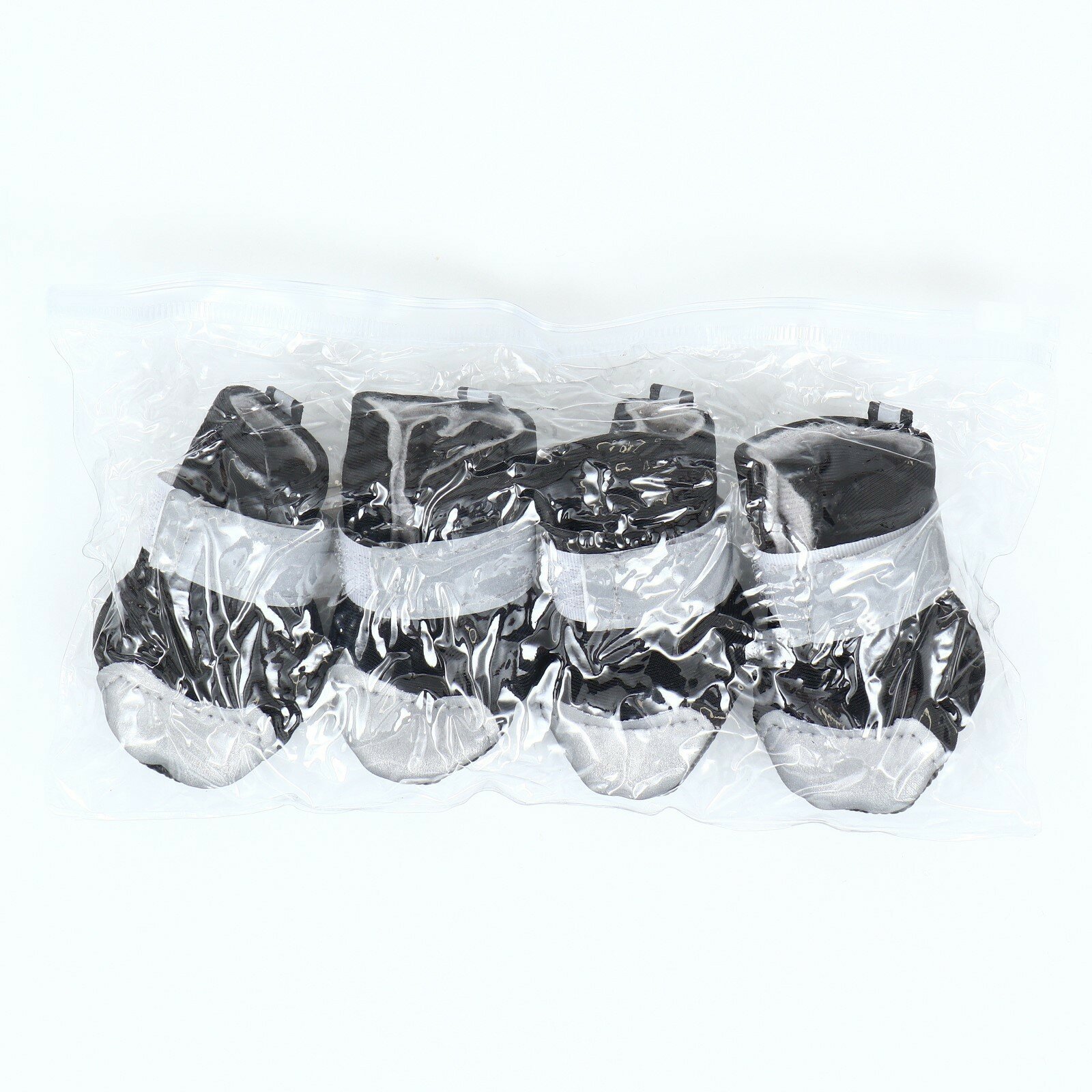 Ботинки для собак "Комфорт" дышашие, размер 2 (4, 5 х 3, 8 см), черные - фотография № 5