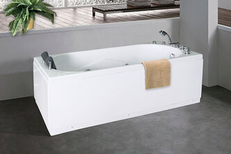 Акриловая ванна Royal Bath Tudor 170*75*58 комплект( ванна, каркас ,панель ,сифон )