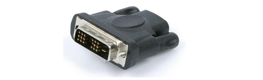 Адаптер-переходник HDMI (f) - DVI-D (m)