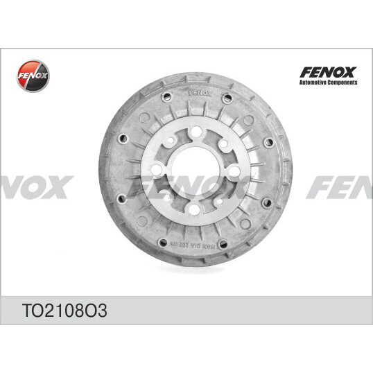 Тормозной барабан, FENOX TO2108O3 (2 шт.)