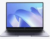 HUAWEI 14" Ноутбук HUAWEI MateBook D14 KLVF-X Silver (2160x1440, Intel Core i5-1240P 3.3 ГГц, RAM 16 ГБ, SSD 512 ГБ, Win11 Home), 53013HCF
