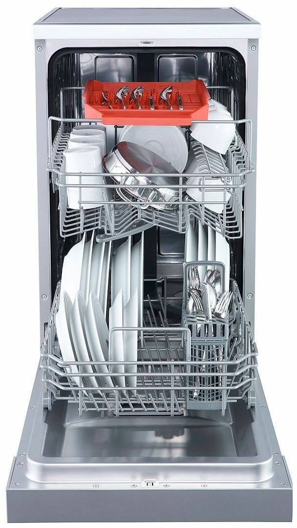 Посудомоечная машина LEX DW 4562 IX, нержавеющая сталь - фотография № 2
